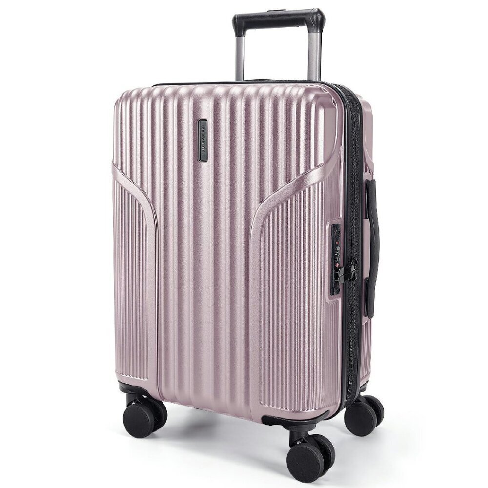 20 Inch Expandable Hardside Carry-On Luggage with Spinner Wheels & TSA Lock